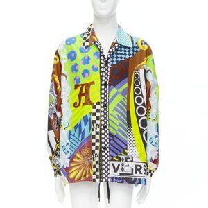 Versace 2020 Runway Pop Temple Windbreaker
